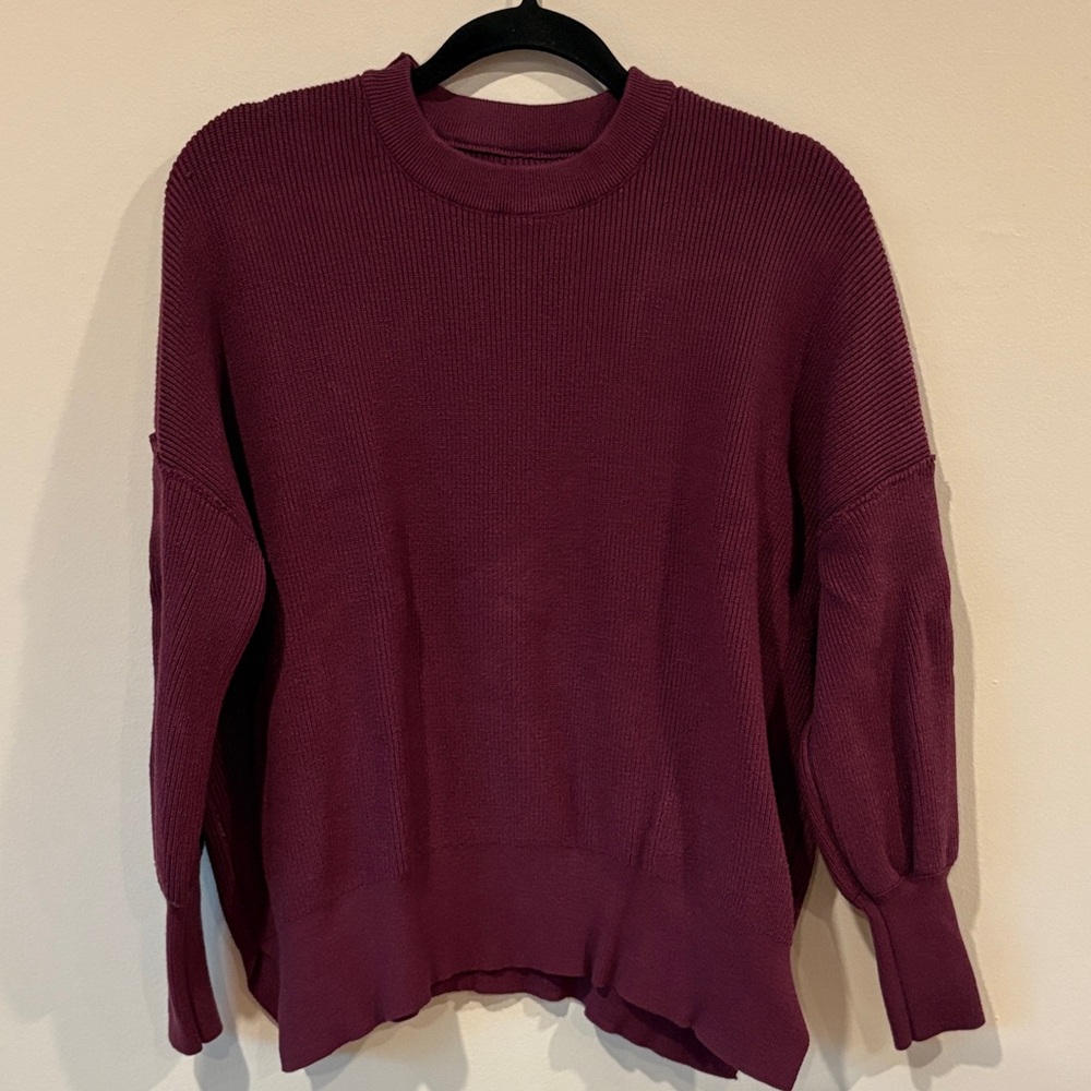 Women's Burgundy Sweater
